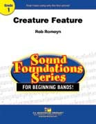 Creature Feature Concert Band sheet music cover